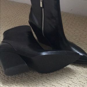 Zara Western Boots (booties) Real Leather